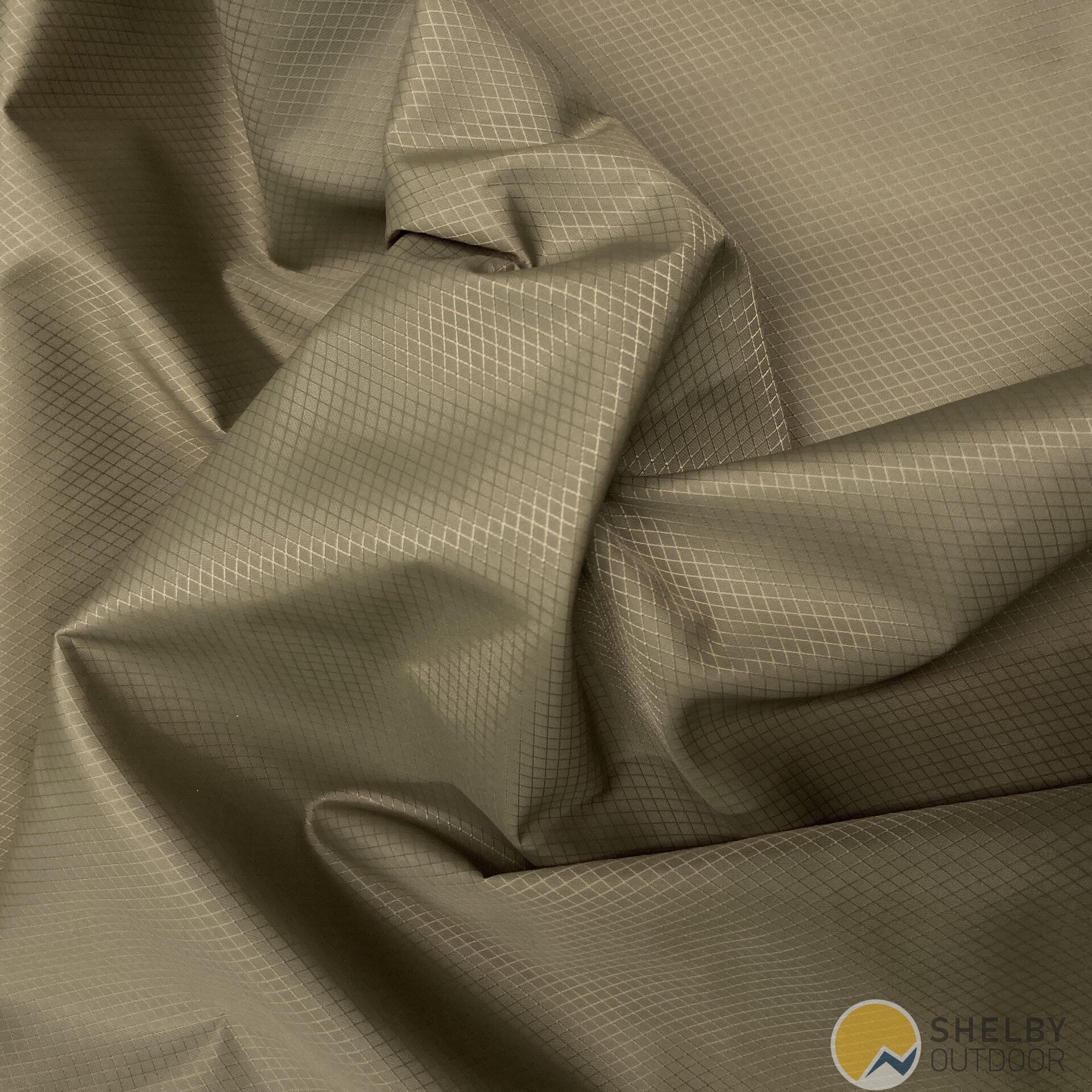 Diamond Ripstop 40D Nylon, 185cm wide, 54 g/m², Samples