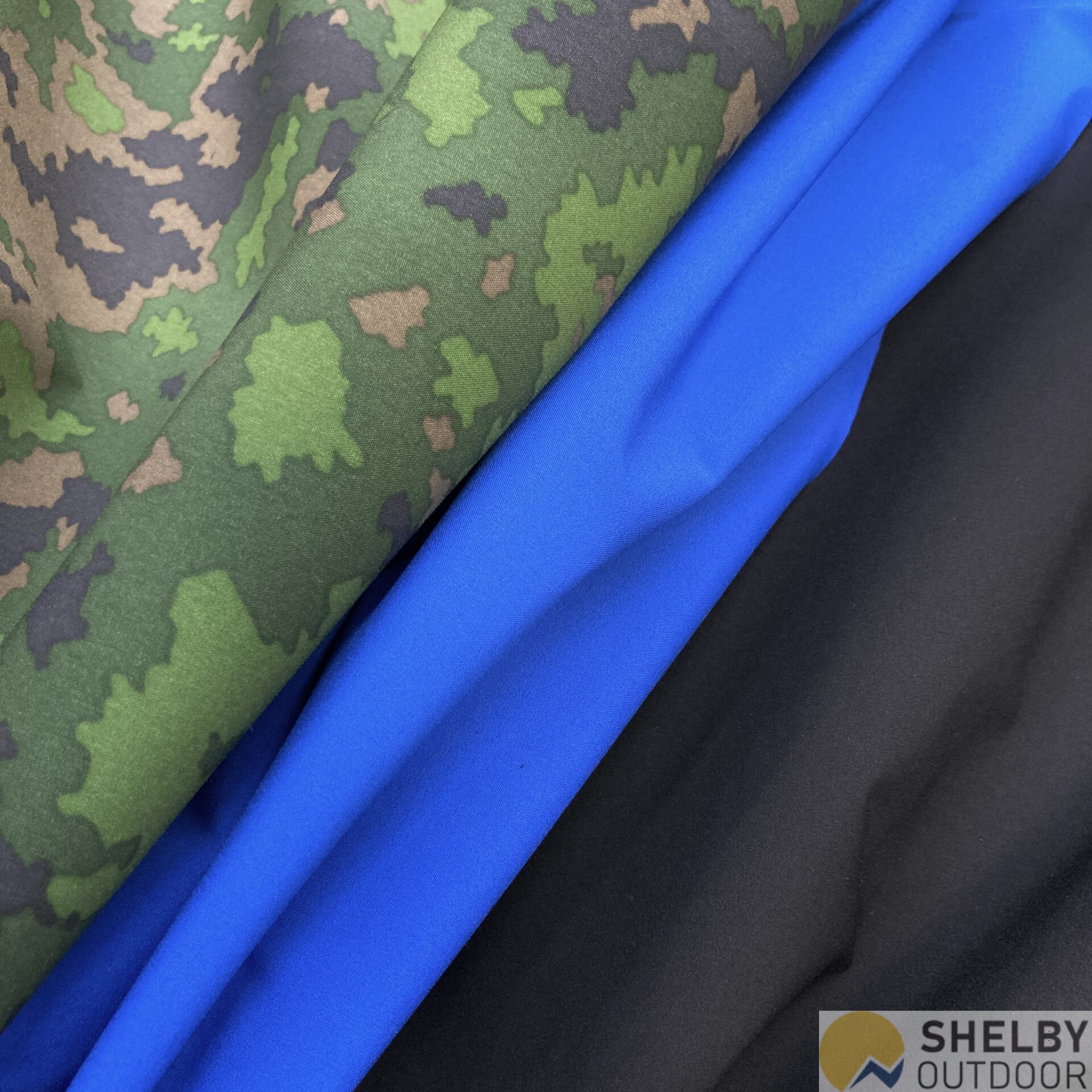 3-kerros (3L) Stretch WPB 195 g/m², vettähylkivyyskäsittely (DWR), myös M05