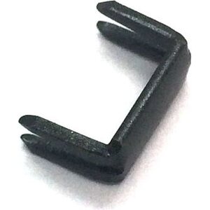 Zipper Bottom Stopper for closed zipper, 8mm, Matt Black, YKK 8C B X6