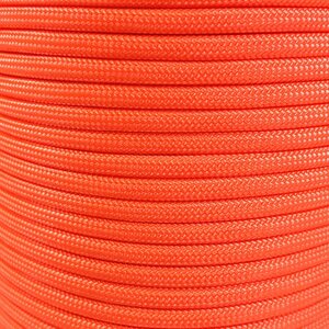 Paracord 550 Type III Nylon Cord, 38 colors, Sofit orange (345)