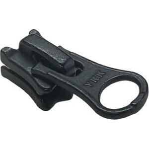 Autolock Bottom Slider for VISLON® 5VS Two-Way Separating Tooth Zipper, Matt Black, YKK 5VS DAG8 X6