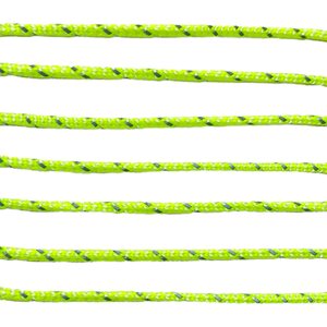 Heijastava 1,7 mm nyöri Dyneema ytimellä, telttanaru