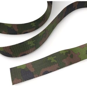 Webbing 25 mm PES M05 Camo