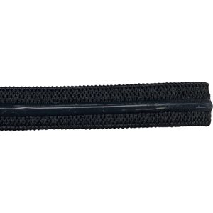 Kuminauha 10 mm silikonisella luistonestoraidalla