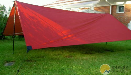 Nylon Tarp Fabric, PU Coated 70 g/m²