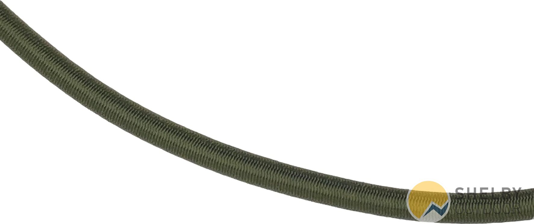 6.3mm vahva kuminyöri, Oliivin vihreä