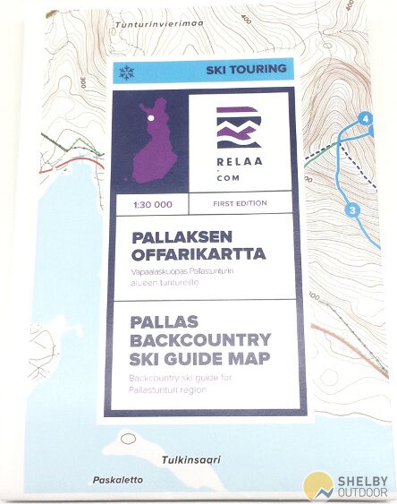 Pallaksen Offarikartta, Toinen painos jossa Lommoltunturi mukana.
