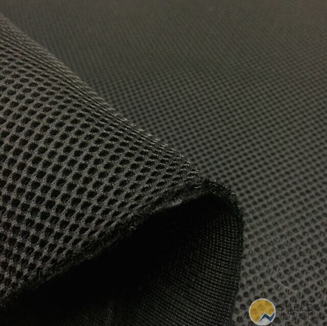 3D Padded mesh 3mm, Black (6614), 3 mm