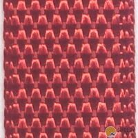 Webbing 20 mm PES (19 mm), Red, 19mm