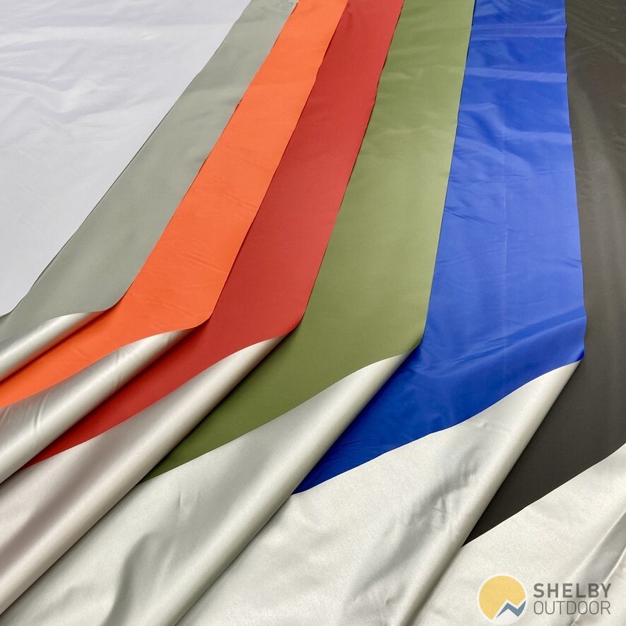 Nylon Tarp Fabric, PU Coated 70 g/m²